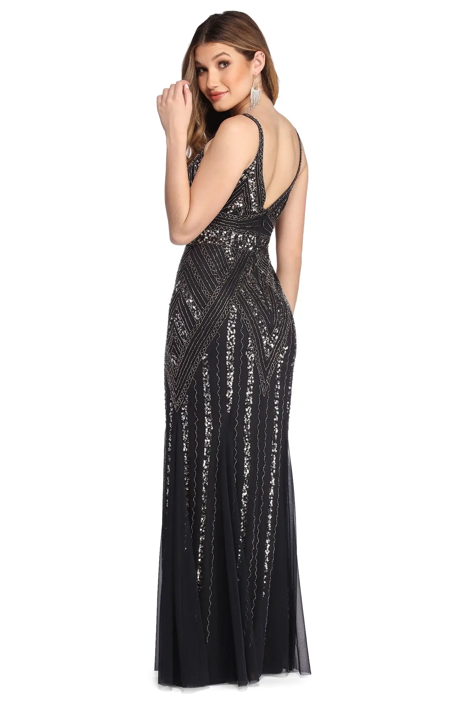 Windsor. Helen Intricate Indulgence Beaded Dress 4 Windsor. Helen Intricate Indulgence Beaded Dress - Image 2