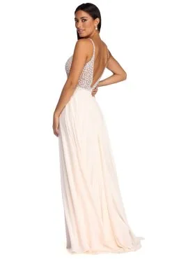 Windsor. Gracelyn Formal Pearl Chiffon Dress -Bridal Dresses popular shop 05002 6377 3