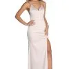 Windsor. Kenzie High Slit Satin Dress -Bridal Dresses popular shop 05002 6390 1 668f58c4 55ba 429d bb40 d622668b47af