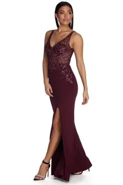 Windsor. Valerie Beaded Vixen Evening Dress -Bridal Dresses popular shop 05002 6433 5
