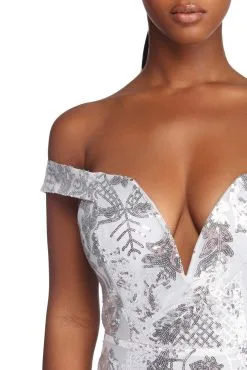 Windsor. Saraya Sequin Sweetheart Formal Dress -Bridal Dresses popular shop 05002 6525 4