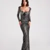 Windsor. Raelynn Formal Rhinestone Bustier Long Dress -Bridal Dresses popular shop 05002 6826 1 8a008024 3df9 444c 9834 233b9ed6f779
