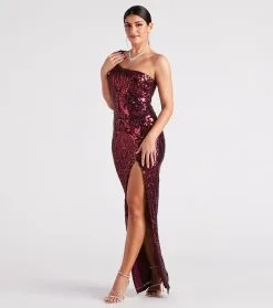Windsor. Eris Formal Sequin Scroll Dress -Bridal Dresses popular shop 05002 6829 3