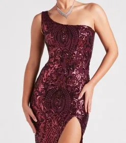 Windsor. Eris Formal Sequin Scroll Dress -Bridal Dresses popular shop 05002 6829 4