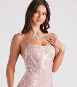 Windsor. Keanna Formal Sequin Mermaid Long Dress -Bridal Dresses popular shop 05002 6982 4