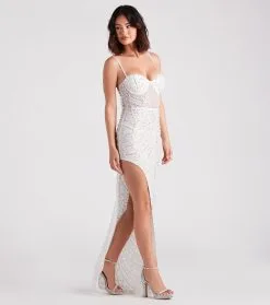 Windsor. Kaylie Iridescent Rhinestone Sheer Mesh Formal Dress -Bridal Dresses popular shop 05002 6984 3 67fdff0e 31be 4891 90f6 9b56fa1c3768