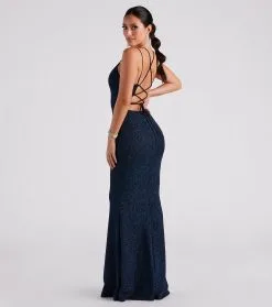 Windsor. Rachel Formal Glitter Lace-Up Dress -Bridal Dresses popular shop 05002 7073 2 1