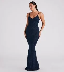 Windsor. Rachel Formal Glitter Lace-Up Dress -Bridal Dresses popular shop 05002 7073 3