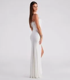 Windsor. Jaime Feather Trim Velvet Mermaid Dress 15 Windsor. Jaime Feather Trim Velvet Mermaid Dress -Bridal Dresses popular shop 05002 7110 2 1