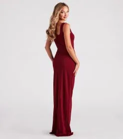 Windsor. Savannah Formal Crepe Long Dress -Bridal Dresses popular shop 05002 7282 2