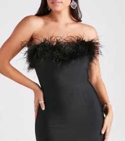 Windsor. Olivia Formal Marabou Feather Bandage Dress 13 Windsor. Olivia Formal Marabou Feather Bandage Dress -Bridal Dresses popular shop 05002 7345 4