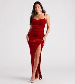 Windsor. Riley Ruched Velvet Formal Dress 26 Windsor. Riley Ruched Velvet Formal Dress -Bridal Dresses popular shop 05002 7374 1