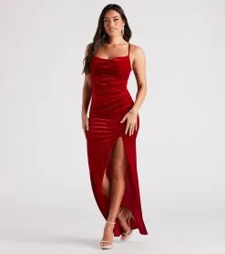 Windsor. Riley Ruched Velvet Formal Dress 28 Windsor. Riley Ruched Velvet Formal Dress -Bridal Dresses popular shop 05002 7374 3