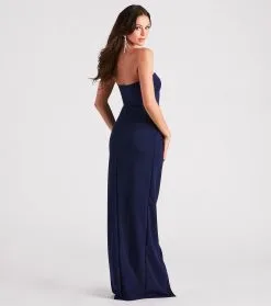 Windsor. Whittney Strapless High Slit Formal Dress 23 Windsor. Whittney Strapless High Slit Formal Dress -Bridal Dresses popular shop 05002 7396 2 ab9657a9 f9c4 4ae4 865d ff518ceed95f