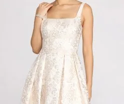 Windsor. Mikayla Floral Jacquard Ball Gown -Bridal Dresses popular shop 05004 0040 4