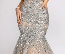 Windsor. Sahar Open Back Beaded Mermaid Dress -Bridal Dresses popular shop 05005 0014 4 9631facf 30c7 45d0 9108 b42e3ff93383