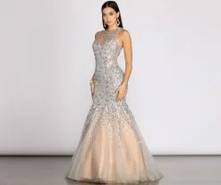 Windsor. Sahar Open Back Beaded Mermaid Dress -Bridal Dresses popular shop 05005 0014 6 f6873f13 d71a 431d bc3b 5c3889b98161