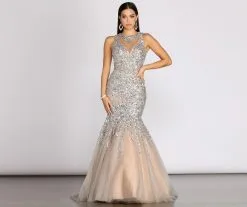 Windsor. Sahar Open Back Beaded Mermaid Dress -Bridal Dresses popular shop 05005 0014 7 477d7075 24f2 4a04 ac00 3959ad3c92a3