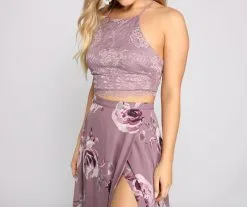 Windsor. Joelle Lace And Floral Two-Piece Dress 10 Windsor. Joelle Lace And Floral Two-Piece Dress -Bridal Dresses popular shop 05006 0429 3 5c083bca e26e 4fdc bc63 ab4d1c9569c2