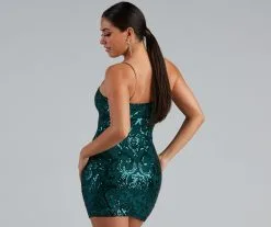 Windsor. Live It Up Sequin Mini Dress -Bridal Dresses popular shop 05101 1191 2 1
