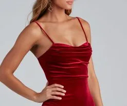 Windsor. Hit The Town Velvet Mini Dress -Bridal Dresses popular shop 05101 1260 3