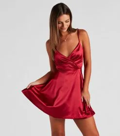 Windsor. Stunning Style Satin Skater Dress -Bridal Dresses popular shop 05101 1462 1 e7a9bf35 a4f4 49c7 a2f3 c8dcab96a460