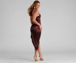 Windsor. Reign The Night Satin Midi Dress -Bridal Dresses popular shop 05101 1516 2 1fd49973 6a30 4c97 b563 a914f6357c58