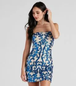 Windsor. Live It Up Sequin Mini Dress -Bridal Dresses popular shop 05101 1597 2 1