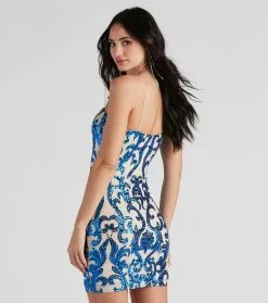 Windsor. Live It Up Sequin Mini Dress -Bridal Dresses popular shop 05101 1597 3