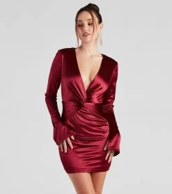 Windsor. Glam Celebration Satin Bodycon -Bridal Dresses popular shop 05101 1642 1