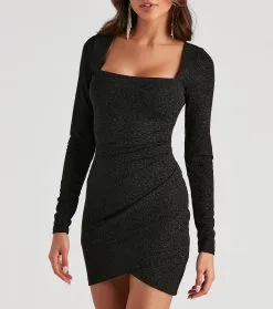 Windsor. Sparkle My Way Glitter Mini Dress 9 Windsor. Sparkle My Way Glitter Mini Dress -Bridal Dresses popular shop 05101 1893 4