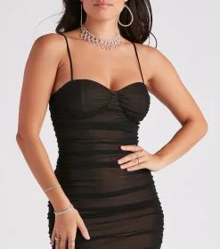 Windsor. Oh-So-Alluring Ruched Midi Dress -Bridal Dresses popular shop 05101 1992 4