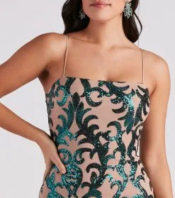 Windsor. Live It Up Sequin Mini Dress