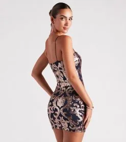 Windsor. Live It Up Sequin Mini Dress -Bridal Dresses popular shop 05101 2225 2