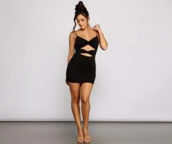 Windsor. Strike A Pose Cutout Mini Dress -Bridal Dresses popular shop 05103 3802 4
