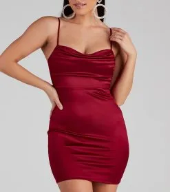 Windsor. Sleek Vibes Satin Mini Dress -Bridal Dresses popular shop 05103 3863 4 174a20f4 278b 4d88 ae2f 7a4faa9ded2e