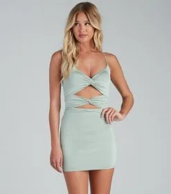 Windsor. Strike A Pose Cutout Mini Dress -Bridal Dresses popular shop 05103 4145 2