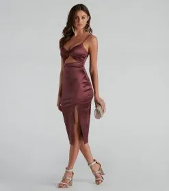 Windsor. Stunning Sleek Style Midi Dress -Bridal Dresses popular shop 05103 4357 3 1