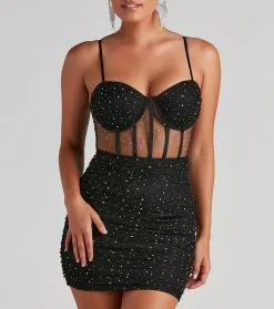 Windsor. Pop Goes The Party Mesh Mini Dress -Bridal Dresses popular shop 05103 4496 3