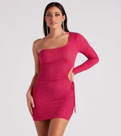 Windsor. Cut Out For Glitter Mini Dress