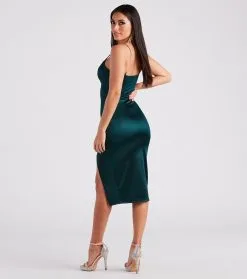 Windsor. Stunning Sleek Style Midi Dress -Bridal Dresses popular shop 05103 4732 2