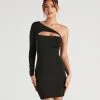Windsor. Make The Cut One-Shoulder Mini Dress