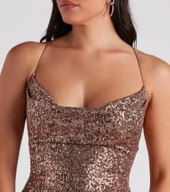 Windsor. Glitzy Babe Sequin Mini Dress -Bridal Dresses popular shop 05103 4890 4