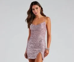 Windsor. Glitzy Babe Sequin Mini Dress -Bridal Dresses popular shop 05103 4892 1