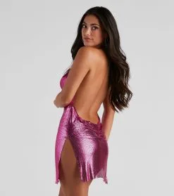 Windsor. Endless Nights Chainmail Halter Dress -Bridal Dresses popular shop 06003 1964 2