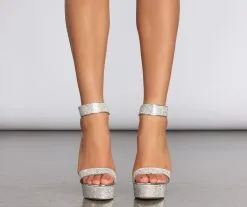 Windsor. Bling Thing Rhinestone Platform Heels -Bridal Dresses popular shop 07401 0509 2