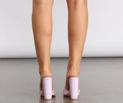 Windsor. Hello Spring Lavender Heeled Mules -Bridal Dresses popular shop 07401 0665 3