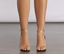 Windsor. Let Me Be Clear Lucite Heels -Bridal Dresses popular shop 07401 1021 5