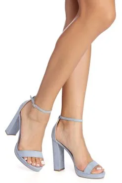 Windsor. Essential Suede Platform Heels -Bridal Dresses popular shop 07401 2077 1