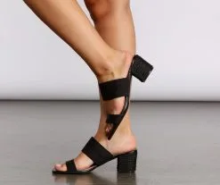 Windsor. Espadrille Woven Mules